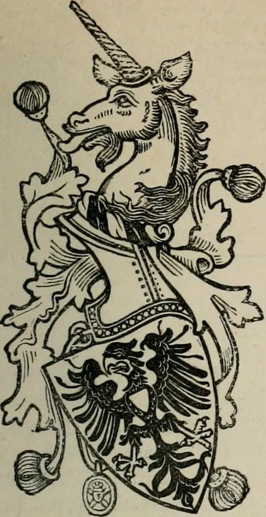 An illustration from The peerage, baronetage, and knightage of the British Empire : for 1882, 1883, leaf 556