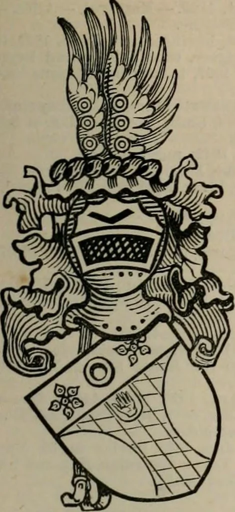 An illustration from The peerage, baronetage, and knightage of the British Empire : for 1882, 1883, leaf 56
