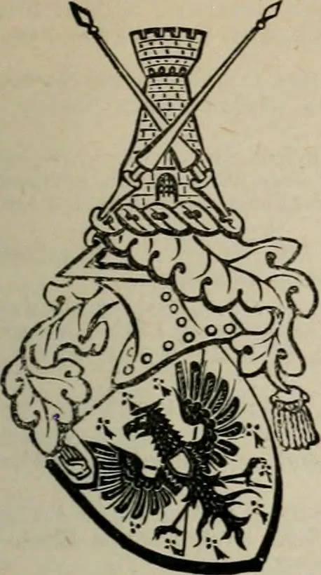 An illustration from The peerage, baronetage, and knightage of the British Empire : for 1882, 1883, leaf 562