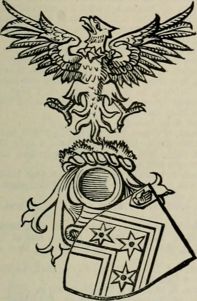 An illustration from The peerage, baronetage, and knightage of the British Empire : for 1882, 1883, leaf 570