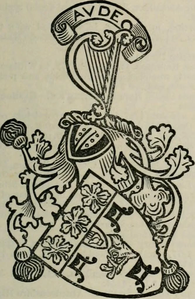 An illustration from The peerage, baronetage, and knightage of the British Empire : for 1882, 1883, leaf 576