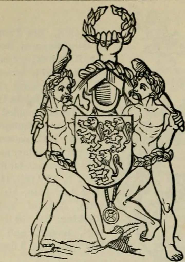 An illustration from The peerage, baronetage, and knightage of the British Empire : for 1882, 1883, leaf 577