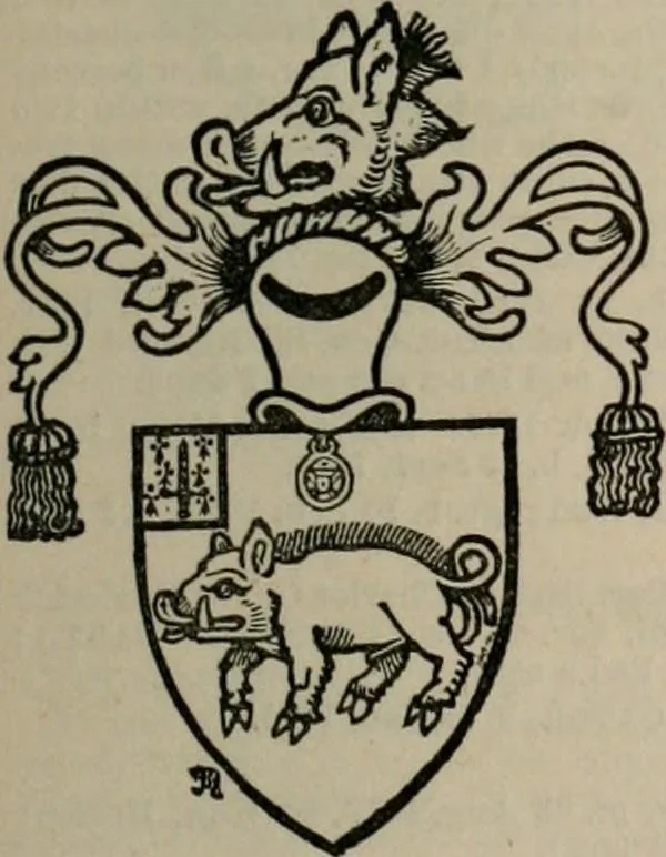 An illustration from The peerage, baronetage, and knightage of the British Empire : for 1882, 1883, leaf 58