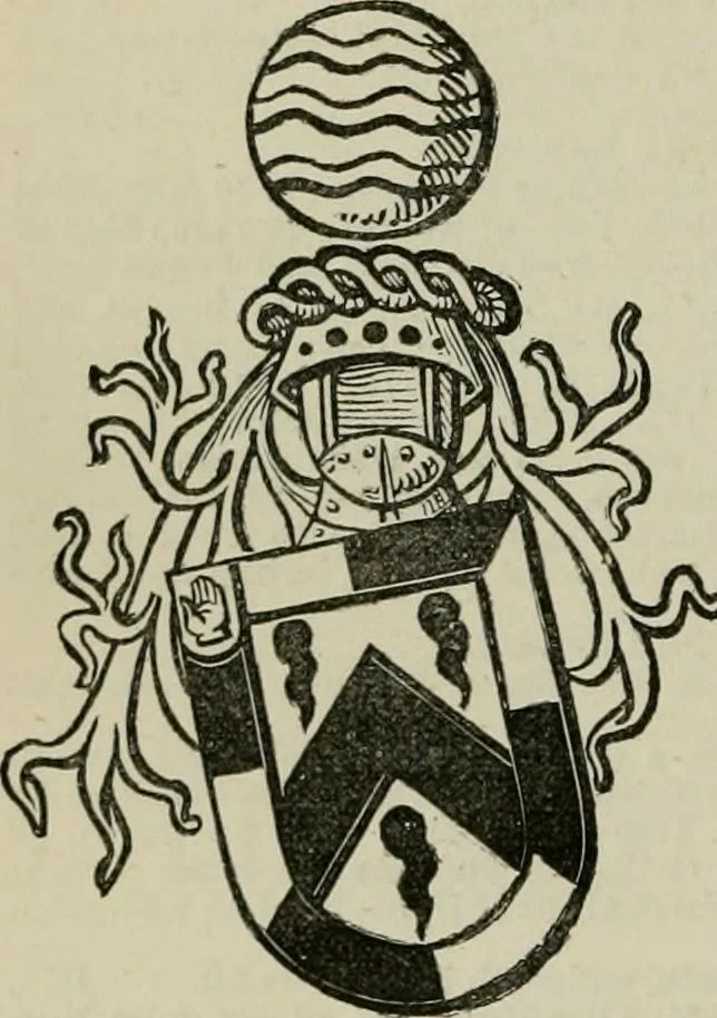 An illustration from The peerage, baronetage, and knightage of the British Empire : for 1882, 1883, leaf 583
