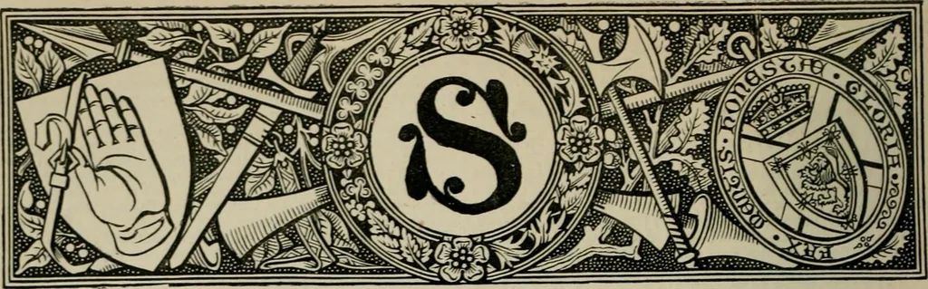 An illustration from The peerage, baronetage, and knightage of the British Empire : for 1882, 1883, leaf 585