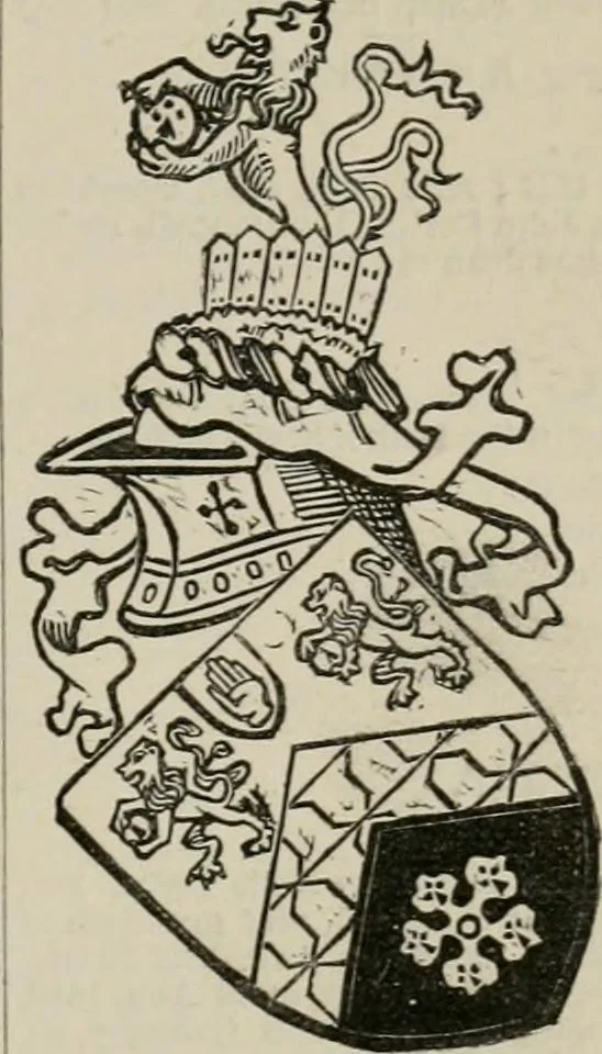 An illustration from The peerage, baronetage, and knightage of the British Empire : for 1882, 1883, leaf 588