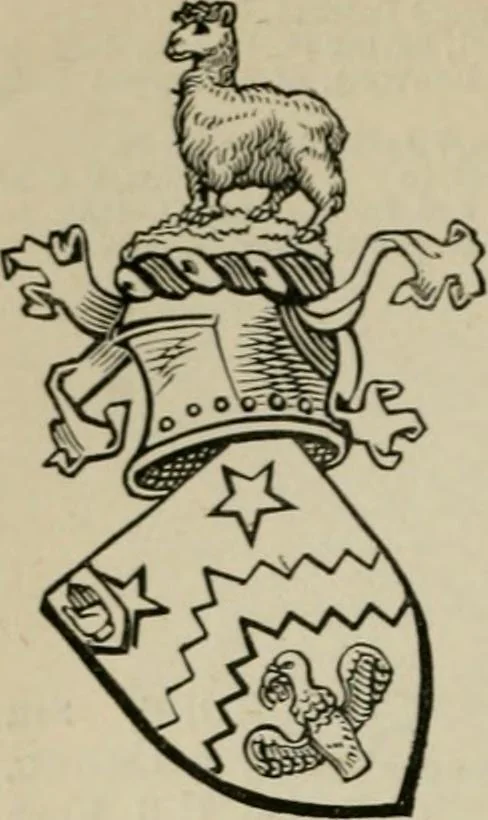 An illustration from The peerage, baronetage, and knightage of the British Empire : for 1882, 1883, leaf 589
