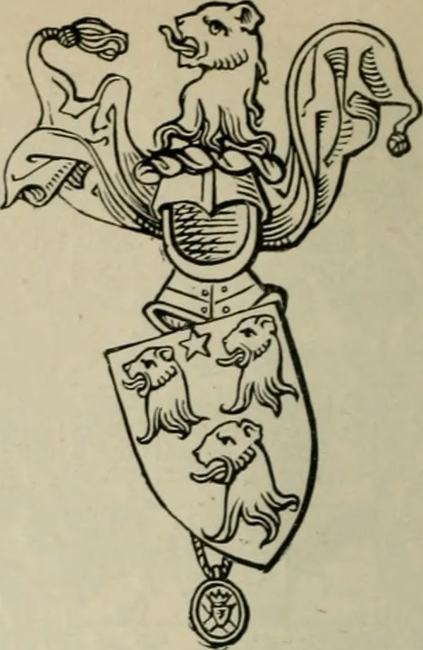 An illustration from The peerage, baronetage, and knightage of the British Empire : for 1882, 1883, leaf 589
