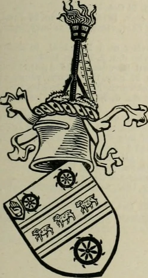 An illustration from The peerage, baronetage, and knightage of the British Empire : for 1882, 1883, leaf 590