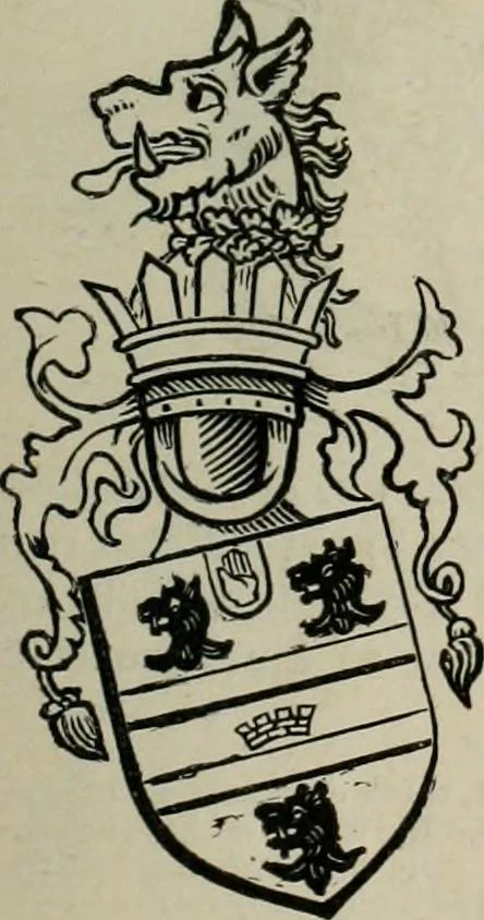 An illustration from The peerage, baronetage, and knightage of the British Empire : for 1882, 1883, leaf 592