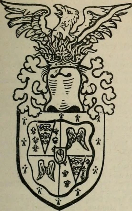 An illustration from The peerage, baronetage, and knightage of the British Empire : for 1882, 1883, leaf 596
