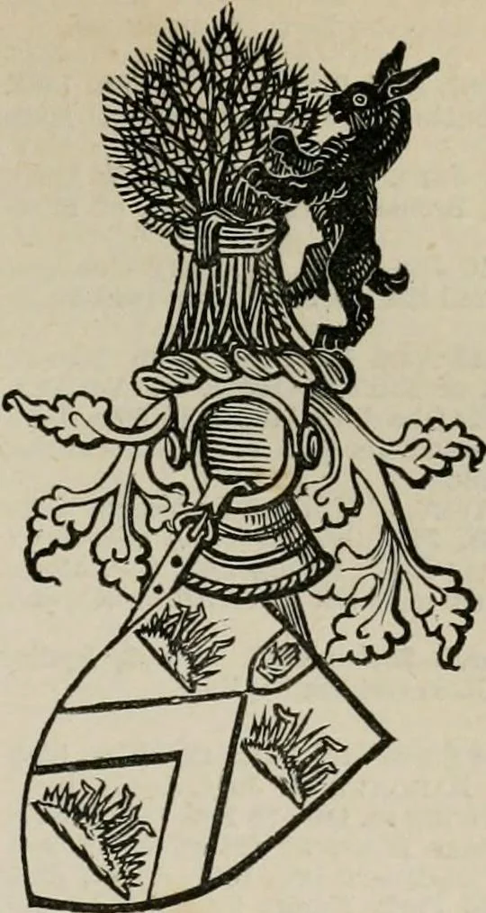 An illustration from The peerage, baronetage, and knightage of the British Empire : for 1882, 1883, leaf 596