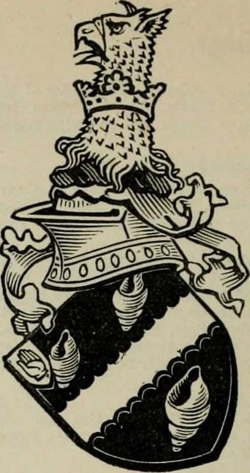 An illustration from The peerage, baronetage, and knightage of the British Empire : for 1882, 1883, leaf 599