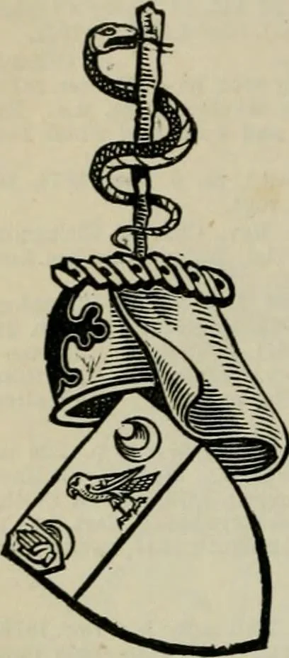 An illustration from The peerage, baronetage, and knightage of the British Empire : for 1882, 1883, leaf 603