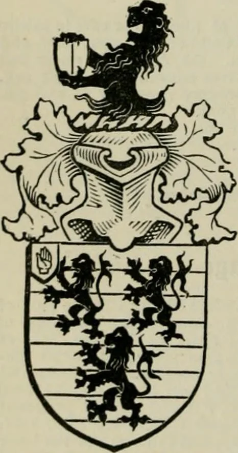An illustration from The peerage, baronetage, and knightage of the British Empire : for 1882, 1883, leaf 605