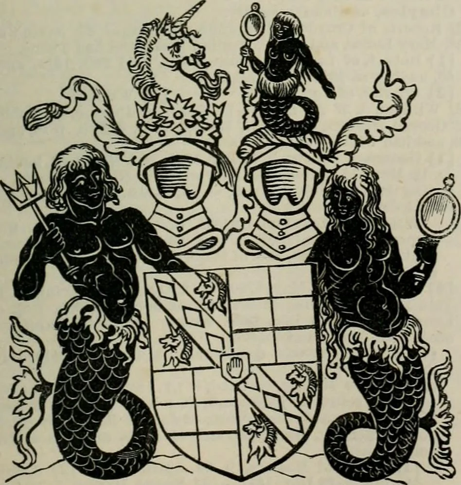 An illustration from The peerage, baronetage, and knightage of the British Empire : for 1882, 1883, leaf 610