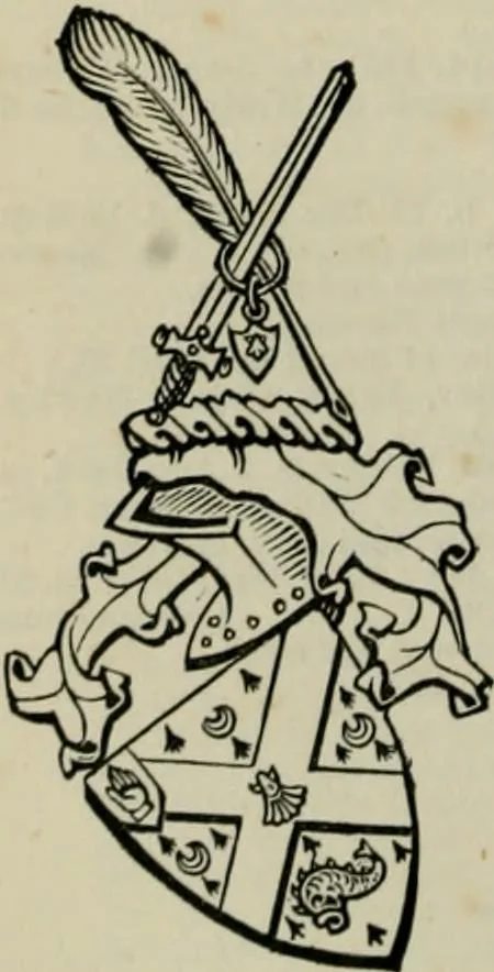 An illustration from The peerage, baronetage, and knightage of the British Empire : for 1882, 1883, leaf 611