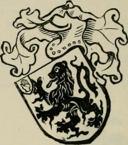 An illustration from The peerage, baronetage, and knightage of the British Empire : for 1882, 1883, leaf 617