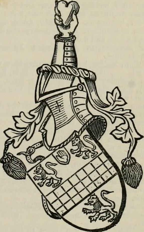 An illustration from The peerage, baronetage, and knightage of the British Empire : for 1882, 1883, leaf 618