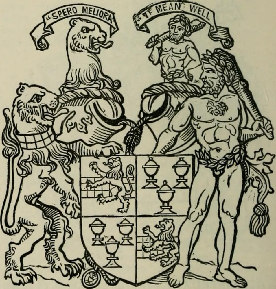 An illustration from The peerage, baronetage, and knightage of the British Empire : for 1882, 1883, leaf 619
