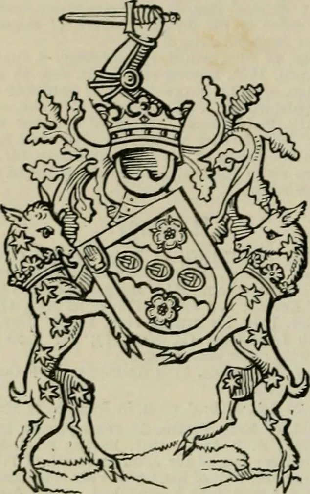An illustration from The peerage, baronetage, and knightage of the British Empire : for 1882, 1883, leaf 625