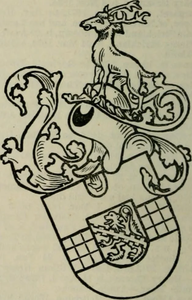 An illustration from The peerage, baronetage, and knightage of the British Empire : for 1882, 1883, leaf 631