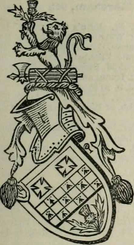 An illustration from The peerage, baronetage, and knightage of the British Empire : for 1882, 1883, leaf 632