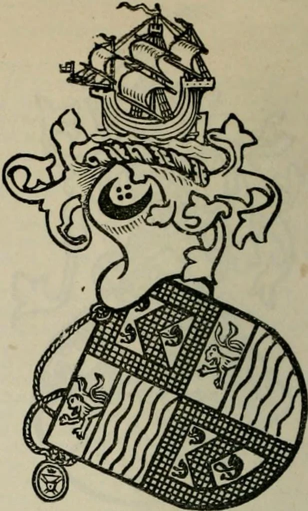 An illustration from The peerage, baronetage, and knightage of the British Empire : for 1882, 1883, leaf 635