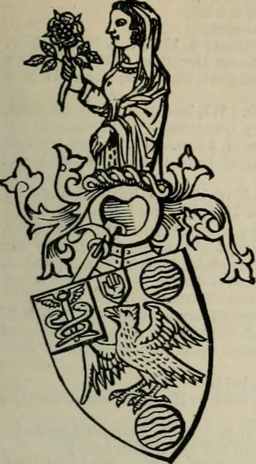 An illustration from The peerage, baronetage, and knightage of the British Empire : for 1882, 1883, leaf 638