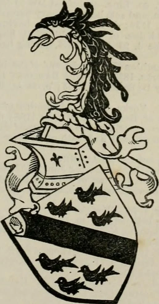 An illustration from The peerage, baronetage, and knightage of the British Empire : for 1882, 1883, leaf 642