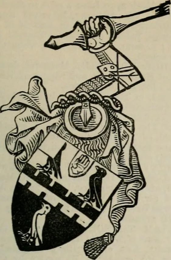 An illustration from The peerage, baronetage, and knightage of the British Empire : for 1882, 1883, leaf 646