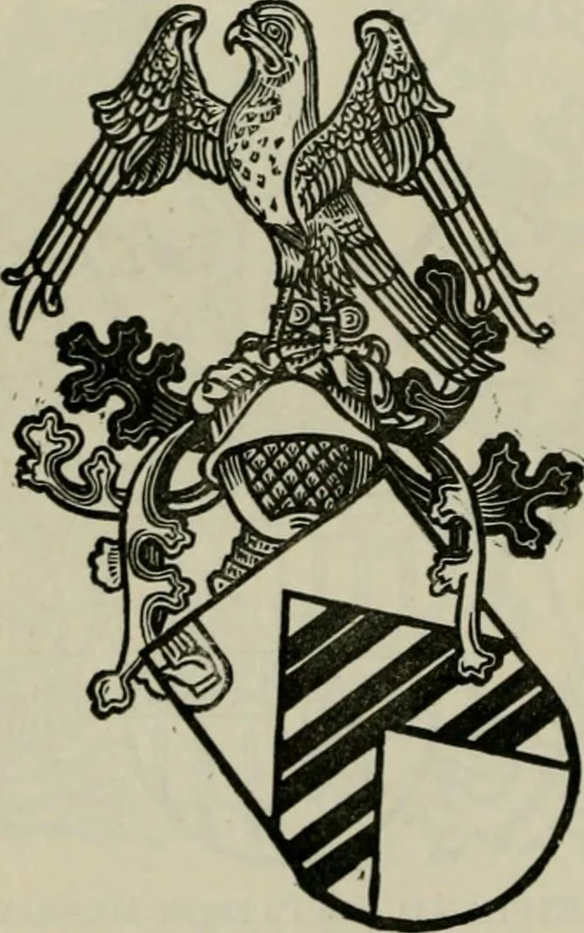 An illustration from The peerage, baronetage, and knightage of the British Empire : for 1882, 1883, leaf 649