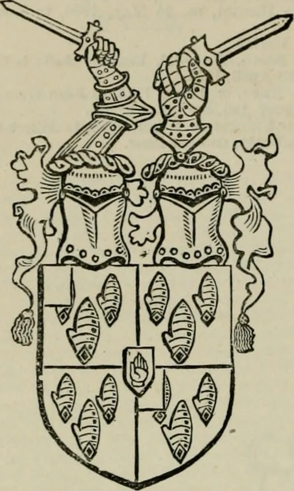 An illustration from The peerage, baronetage, and knightage of the British Empire : for 1882, 1883, leaf 659