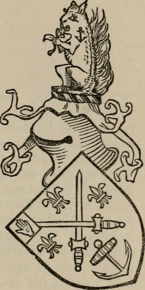 An illustration from The peerage, baronetage, and knightage of the British Empire : for 1882, 1883, leaf 66