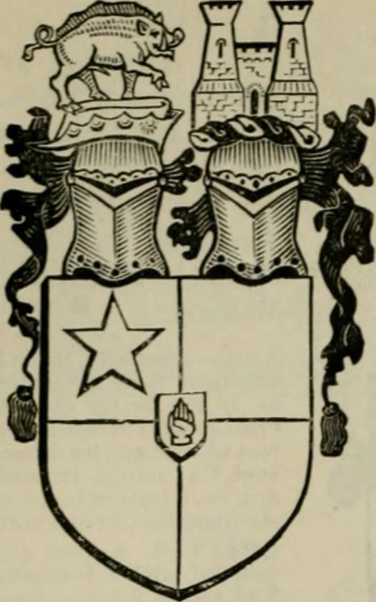 An illustration from The peerage, baronetage, and knightage of the British Empire : for 1882, 1883, leaf 661
