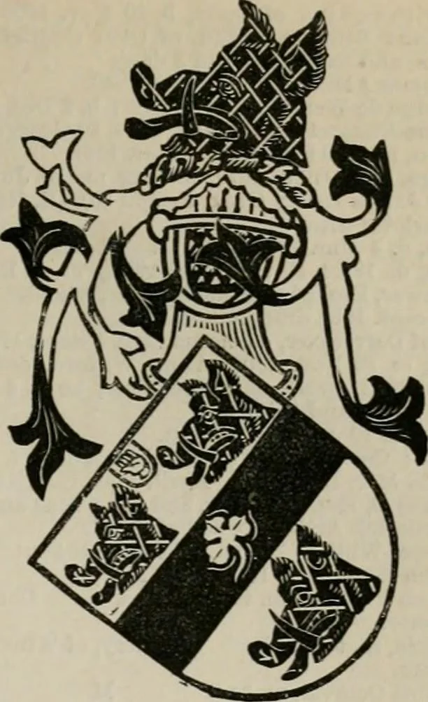 An illustration from The peerage, baronetage, and knightage of the British Empire : for 1882, 1883, leaf 662