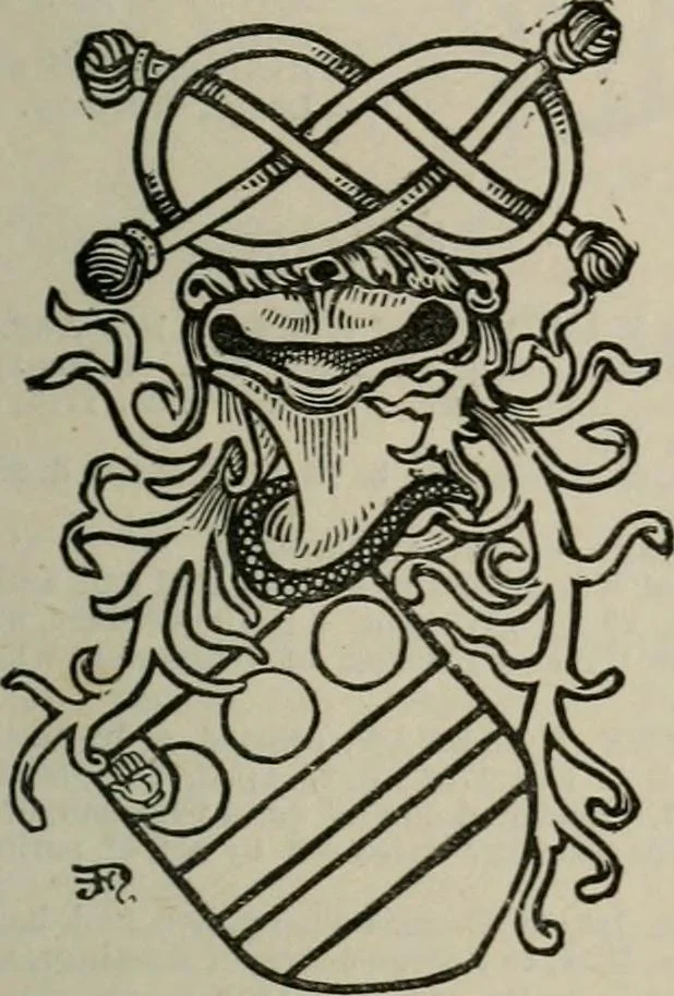 An illustration from The peerage, baronetage, and knightage of the British Empire : for 1882, 1883, leaf 668