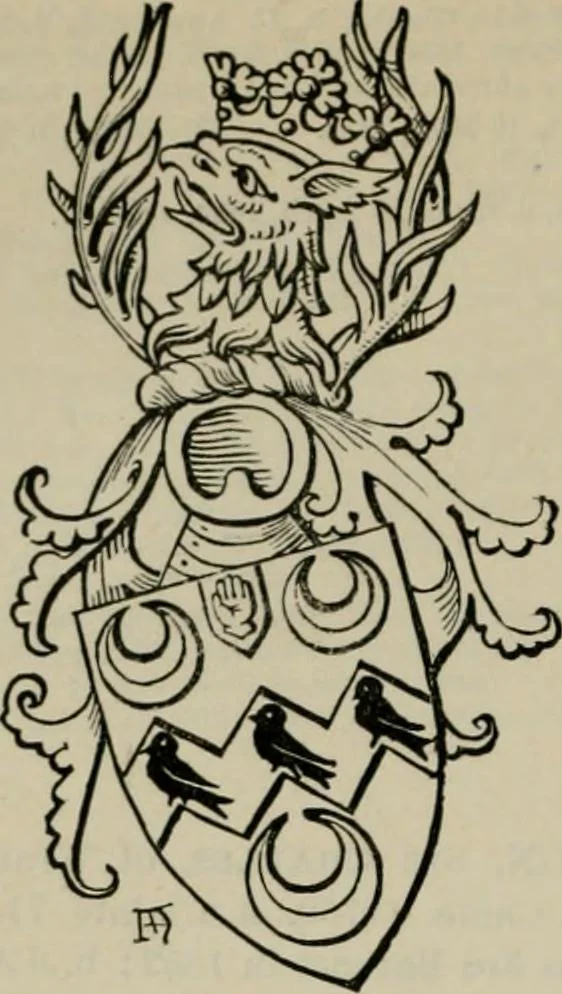 An illustration from The peerage, baronetage, and knightage of the British Empire : for 1882, 1883, leaf 681