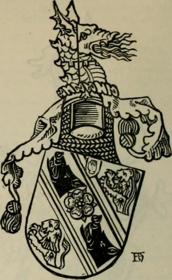 An illustration from The peerage, baronetage, and knightage of the British Empire : for 1882, 1883, leaf 681