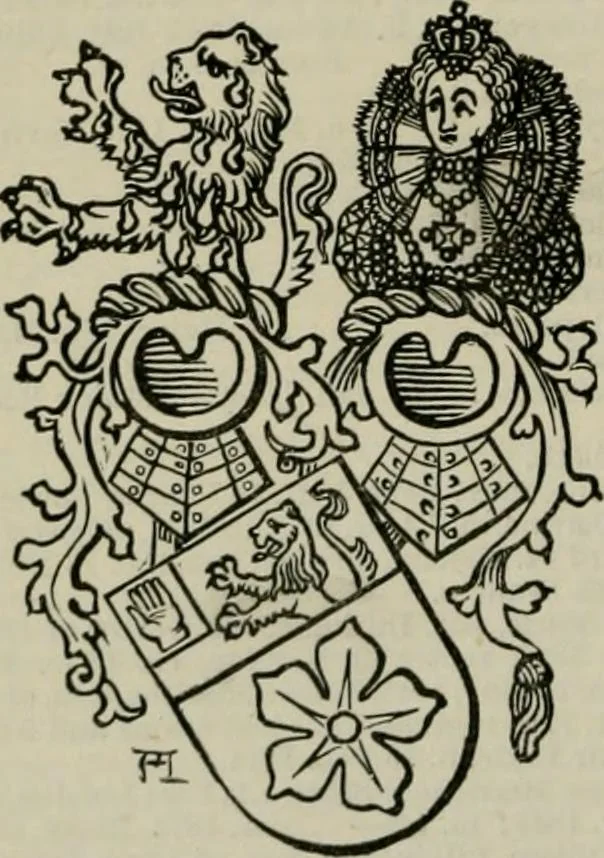 An illustration from The peerage, baronetage, and knightage of the British Empire : for 1882, 1883, leaf 685