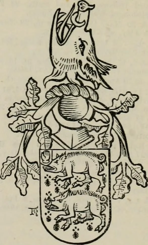 An illustration from The peerage, baronetage, and knightage of the British Empire : for 1882, 1883, leaf 688