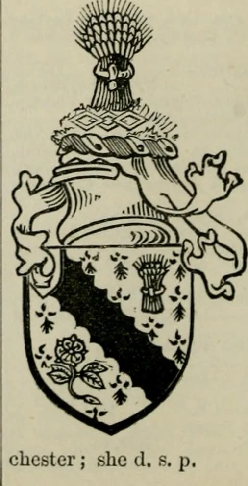 An illustration from The peerage, baronetage, and knightage of the British Empire : for 1882, 1883, leaf 691