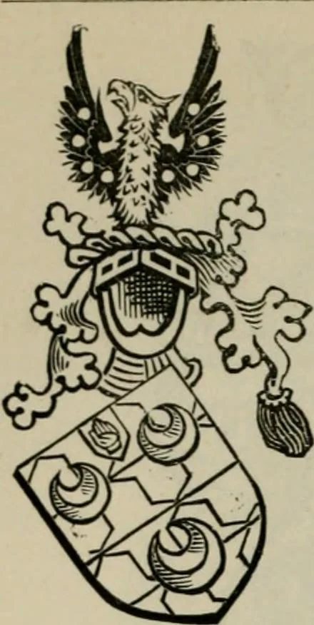 An illustration from The peerage, baronetage, and knightage of the British Empire : for 1882, 1883, leaf 695