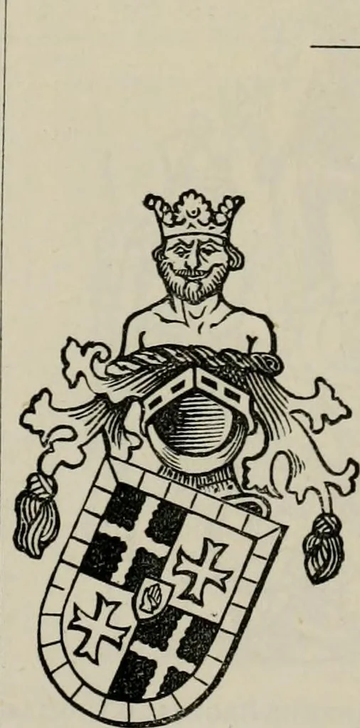 An illustration from The peerage, baronetage, and knightage of the British Empire : for 1882, 1883, leaf 696