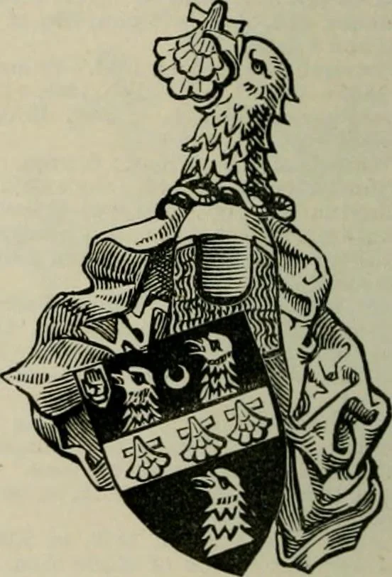 An illustration from The peerage, baronetage, and knightage of the British Empire : for 1882, 1883, leaf 699