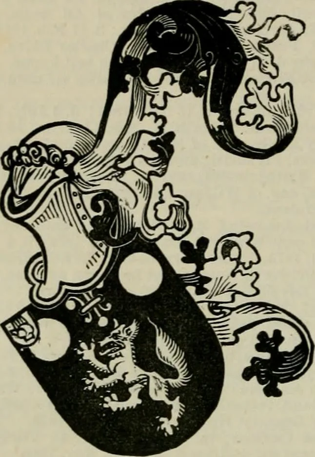 An illustration from The peerage, baronetage, and knightage of the British Empire : for 1882, 1883, leaf 701