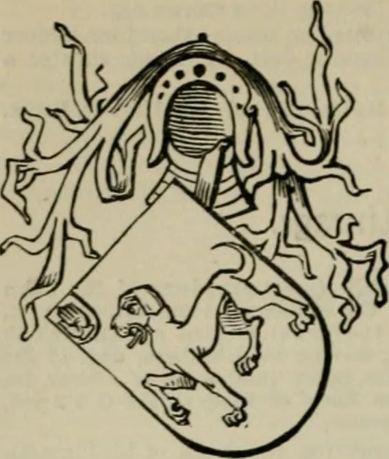 An illustration from The peerage, baronetage, and knightage of the British Empire : for 1882, 1883, leaf 705