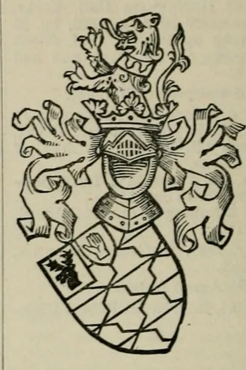 An illustration from The peerage, baronetage, and knightage of the British Empire : for 1882, 1883, leaf 711