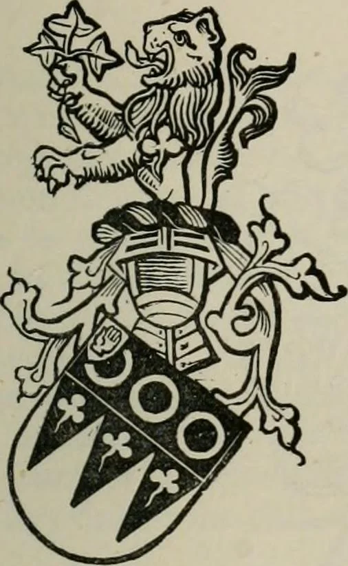 An illustration from The peerage, baronetage, and knightage of the British Empire : for 1882, 1883, leaf 714