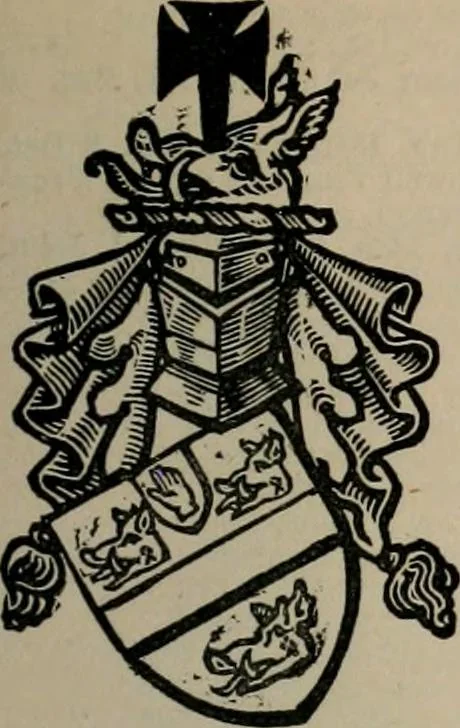 An illustration from The peerage, baronetage, and knightage of the British Empire : for 1882, 1883, leaf 74